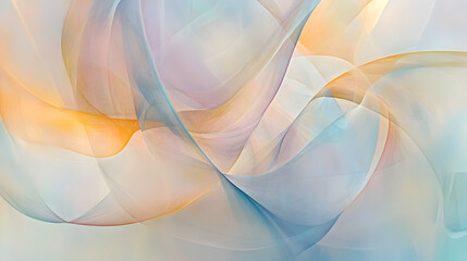 Pastel Swirls: Abstract Background with Flowing Hues