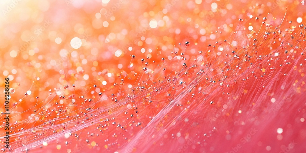 Poster sparkling abstract background with vibrant colors and glittering details