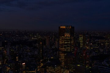Fototapeta premium 光が織りなす都市_01 