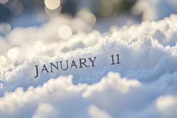 January 11 in Fresh Snow
