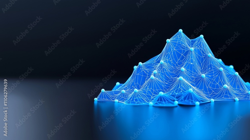 Poster an abstract futuristic backdrop representing the modern digital age's network, illustrating connecti