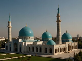 Obraz premium Khast Imam Mosque in Tashkent, Uzbekistan.