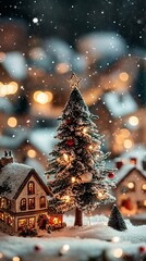 Obraz premium Christmas illustrations 