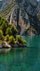 Lake Sainte Croix in Verdon, France.