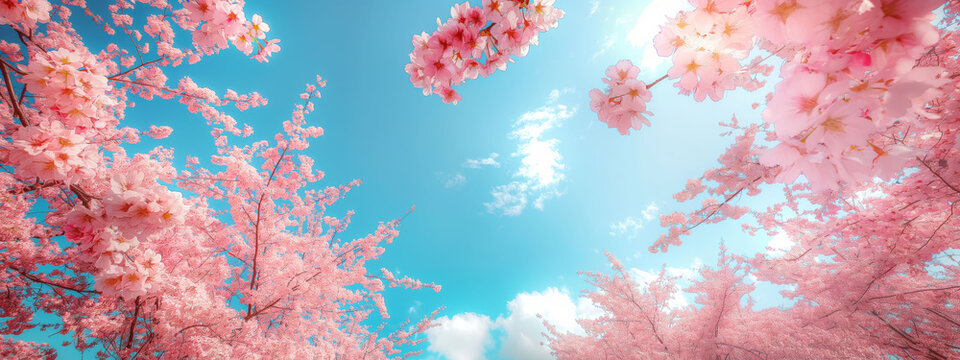 Experience the serene beauty of cherry blossoms around the Tidal Basin in Washington D.C
