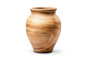 A beautifully crafted wooden vase with intricate swirls, showcasing artisan techniques. Ideal for home decor, this piece brings a touch of nature indoors and enhances any space.