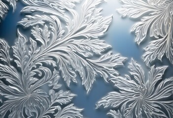 detailed close intricate frosted patterns glass surfaces capturing subtle beauty complexity nature inspired designs, artifacts, atmospheric, background