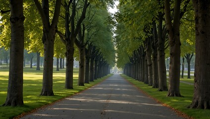Lime tree avenue (Lindenallee).
