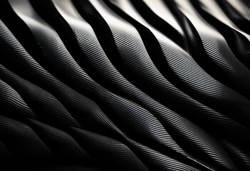 Fototapeta premium intricate close carbon fiber texture showcasing unique patterns high gloss finish, closeup, detail, reflection, surface, design, material, industrial