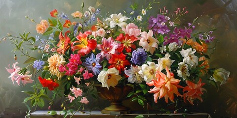 Beutiful bouquet of flowers