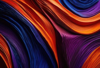 Fototapeta premium dynamic close colorful textured surfaces showcasing vivid patterns intricate details variety bold engaging colors, abstract, art, canvas, creative, design