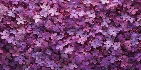 Lilac flowers background