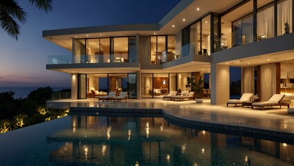 Obraz premium Luxurious villa.