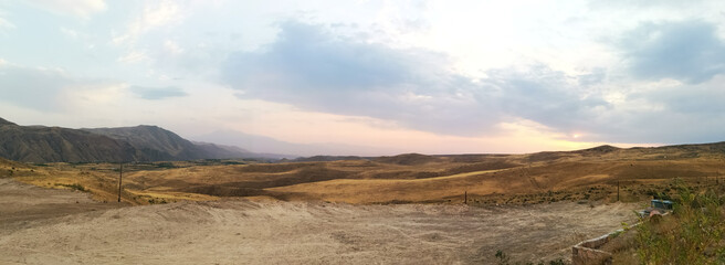 landscape in the mountains