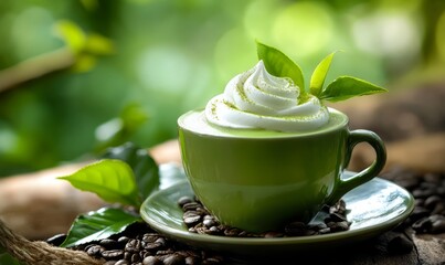 Green Tea Coffee Fusion: A unique fusion of green tea and coffee, combining the best of both worlds