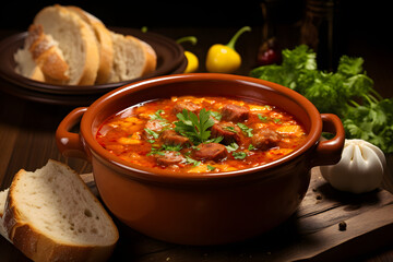 Buseca: Traditional Argentine and Uruguayan Tripe Soup with Beans and Vegetables