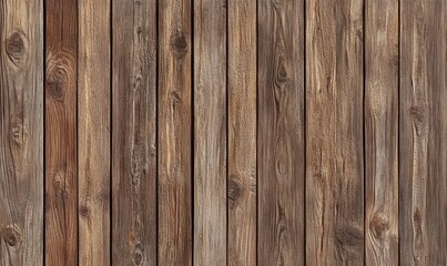 Obraz premium Seamless pattern of aged wooden planks with natural grain and texture, ideal for rustic or vintage design projects