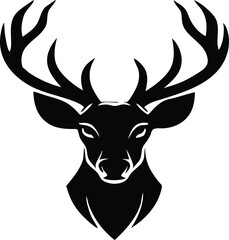 Fototapeta premium Milwaukee bucks head silhouette vector illustration 
