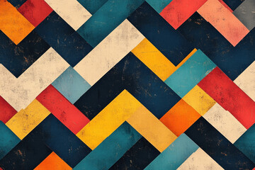 Fototapeta na wymiar Colorful pattern with a gray background.