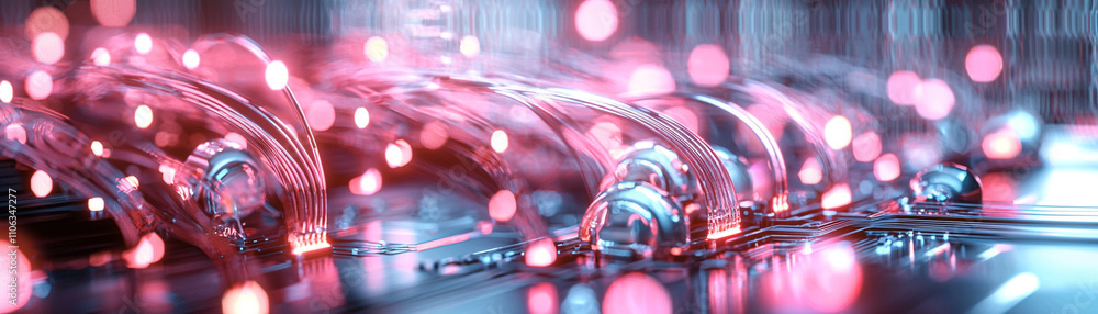 Aufkleber ai generated abstract technology art digital studio visual content futuristic environment close-up v