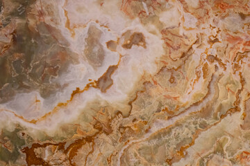 Beige and brown marble texture background. Natural breccia marble for floor tiles and ceramic wall. Real natural marble surface and texture with golden veins