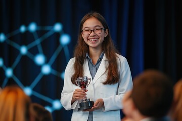 Young scientist shines at award ceremony
