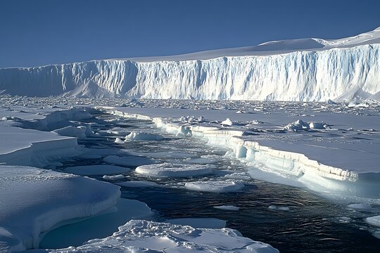 Mount erebus icebergs