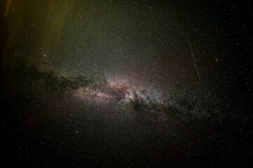 night sky with constellation 