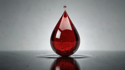 Obraz premium Red Droplet