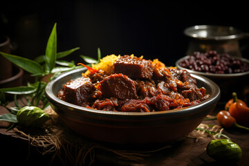 Gudeg – Javanese Young Jackfruit Stew in Clay Bowl