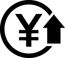 Currency Exchange. Currency exchange rate icon. Stock market. Cost reduction. Cost increase icon. Price reduced, discount icon. Financial or business sign