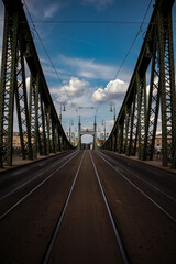 Fototapeta premium Bridge over the river.