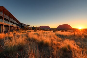 Uluru sunrise australia