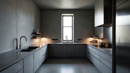 Modern kitchen interior