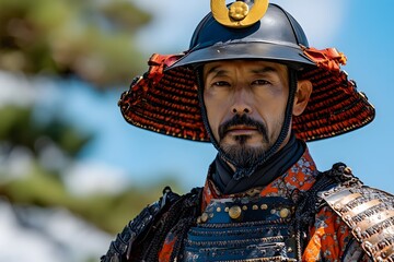 Fototapeta premium Samurai armor tradition japan