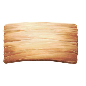 Placa de Madeira Cartoon Aquarela