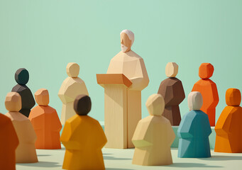 Catholic leader's speech