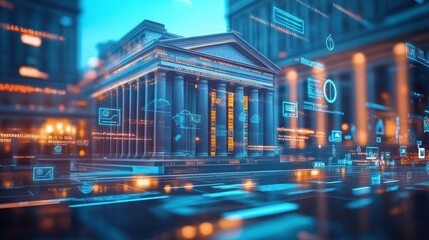 Digital Transformation of Banking:  A Futuristic Vision of Finance and Technology Integration