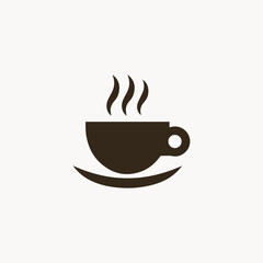 Coffee cup vector icon
