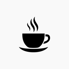 Coffee cup vector icon