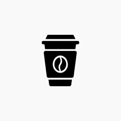 Coffee cup vector icon