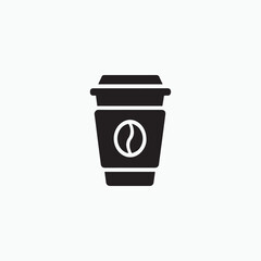 Coffee cup vector icon