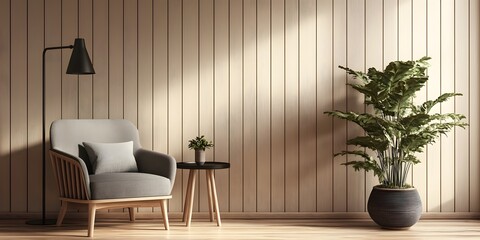 Japandi Minimalism: Neutral Tones in Modern Living Room