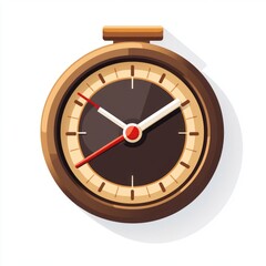 Fototapeta premium Vintage Pocket Watch Illustration