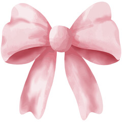 Coquette Watercolor Romantic Ribbon Touch