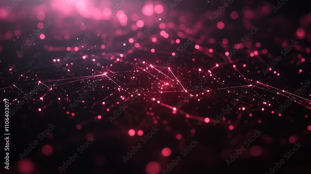 Poster abstract crimson network: a digital universe of interconnected nodes