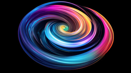 Captivating holographic liquid swirl backdrop with vibrant prismatic gradients. Prismatic. Illustration