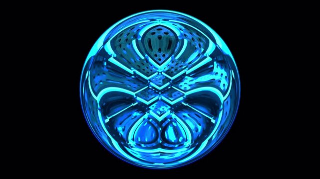 Anomaly. A fantastic light sphere with incredible lighting effect