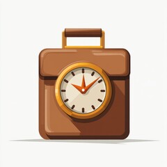 Vintage Timepiece Illustration Design