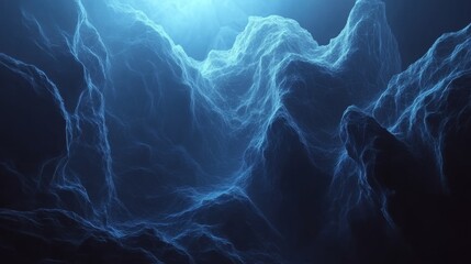 Background in abstract technology. Connectivity via networks. Big data visualization methods. 4K rendering capabilities.